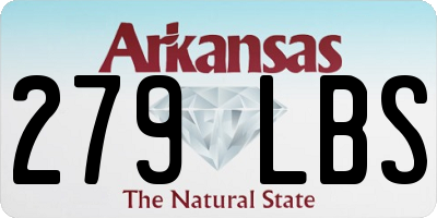 AR license plate 279LBS