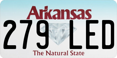AR license plate 279LED