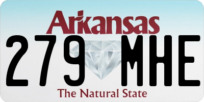 AR license plate 279MHE