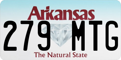 AR license plate 279MTG