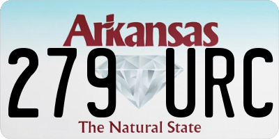 AR license plate 279URC