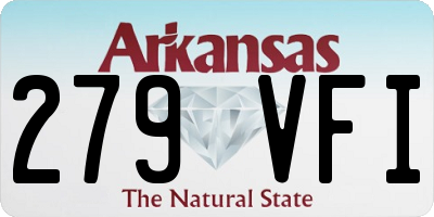 AR license plate 279VFI