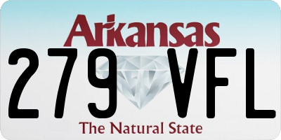AR license plate 279VFL