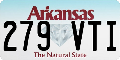 AR license plate 279VTI