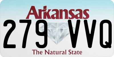 AR license plate 279VVQ