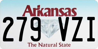 AR license plate 279VZI