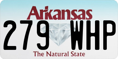AR license plate 279WHP