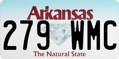 AR license plate 279WMC