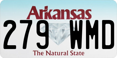 AR license plate 279WMD