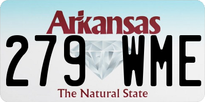 AR license plate 279WME