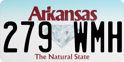 AR license plate 279WMH