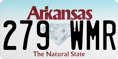AR license plate 279WMR