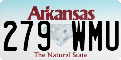 AR license plate 279WMU