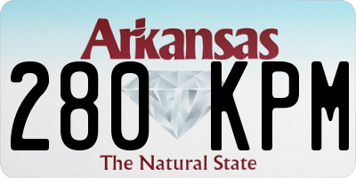 AR license plate 280KPM