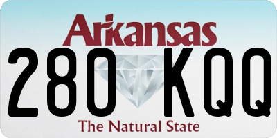 AR license plate 280KQQ