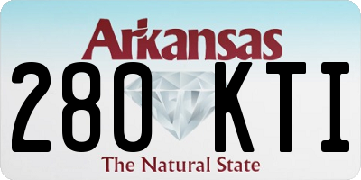 AR license plate 280KTI