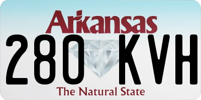 AR license plate 280KVH