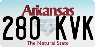 AR license plate 280KVK