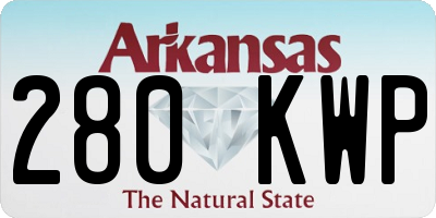 AR license plate 280KWP