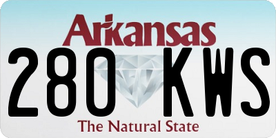 AR license plate 280KWS