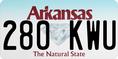 AR license plate 280KWU