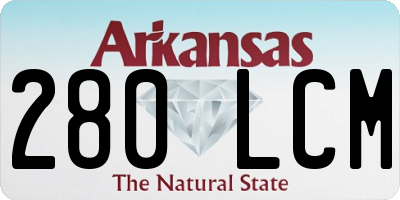 AR license plate 280LCM