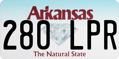 AR license plate 280LPR