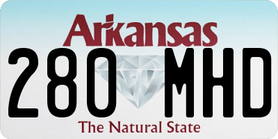 AR license plate 280MHD