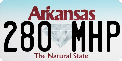 AR license plate 280MHP
