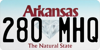 AR license plate 280MHQ