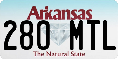AR license plate 280MTL