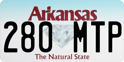 AR license plate 280MTP