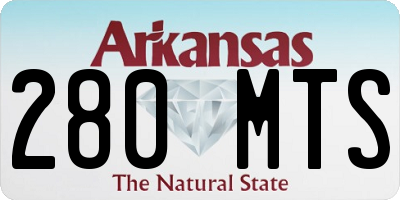 AR license plate 280MTS