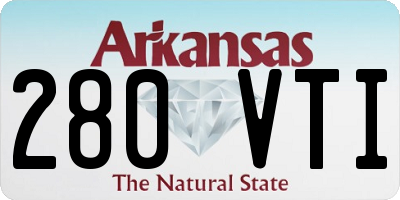 AR license plate 280VTI