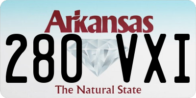 AR license plate 280VXI