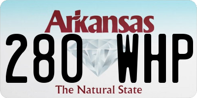 AR license plate 280WHP