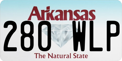 AR license plate 280WLP