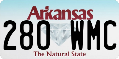 AR license plate 280WMC