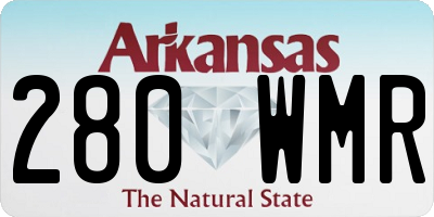 AR license plate 280WMR