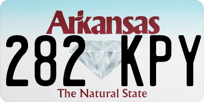 AR license plate 282KPY