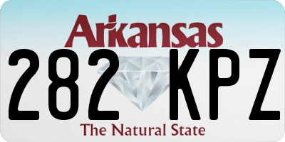 AR license plate 282KPZ