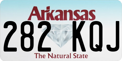 AR license plate 282KQJ