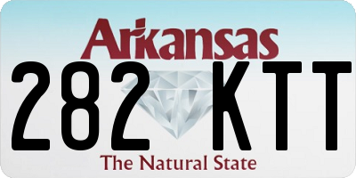 AR license plate 282KTT