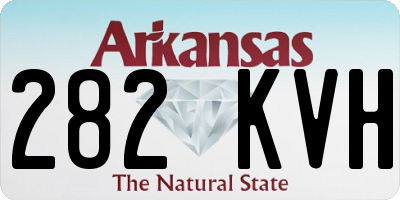 AR license plate 282KVH
