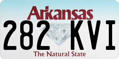 AR license plate 282KVI