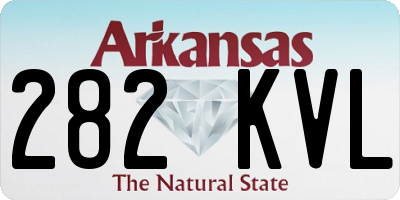 AR license plate 282KVL