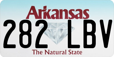 AR license plate 282LBV