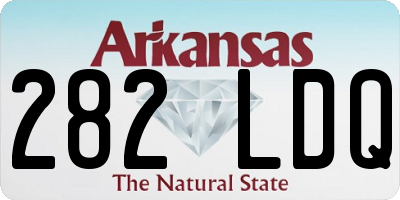AR license plate 282LDQ