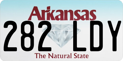 AR license plate 282LDY