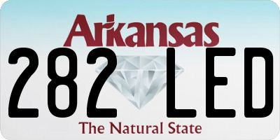 AR license plate 282LED